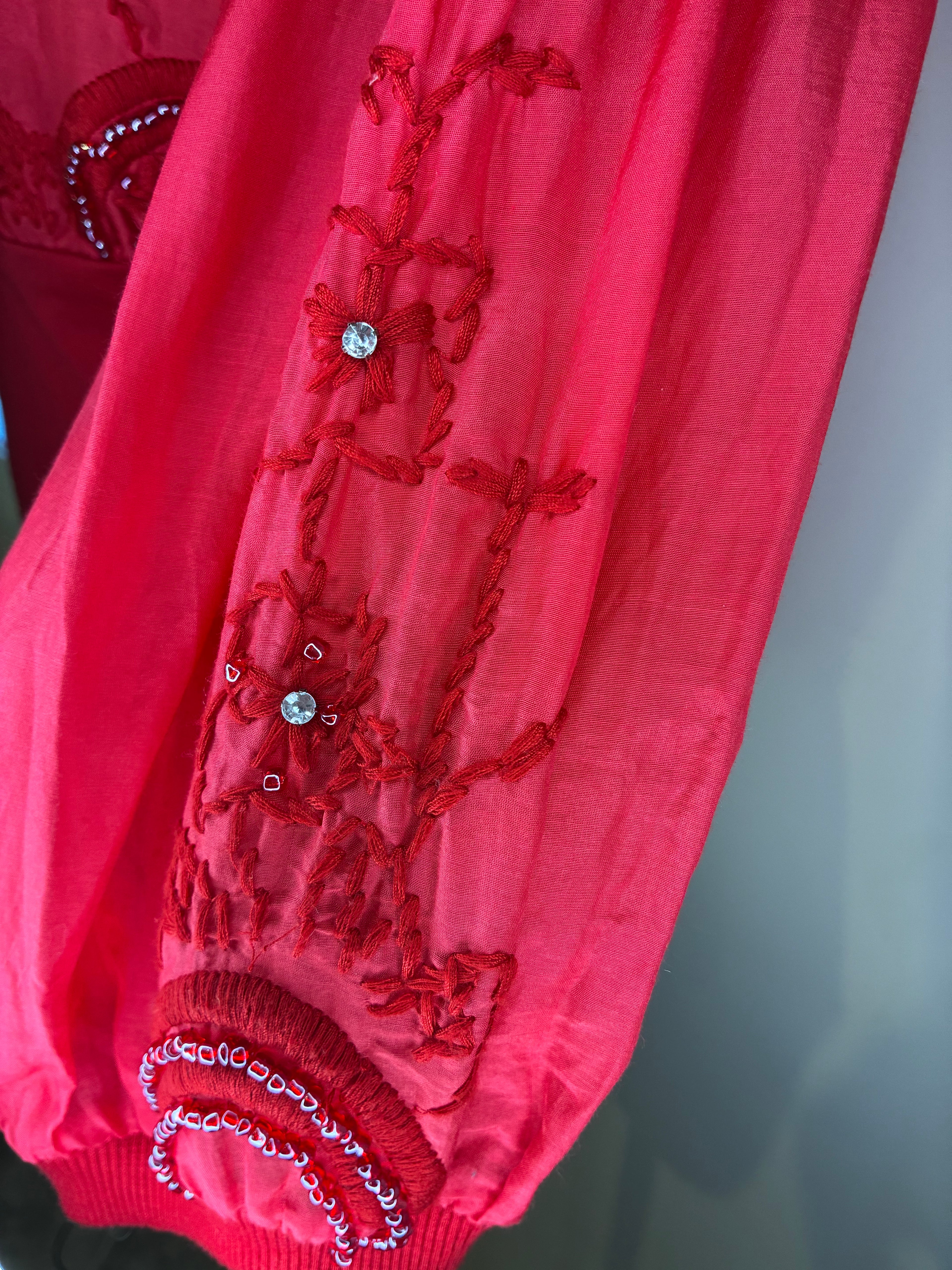 Vintage Red Miu Miu Top