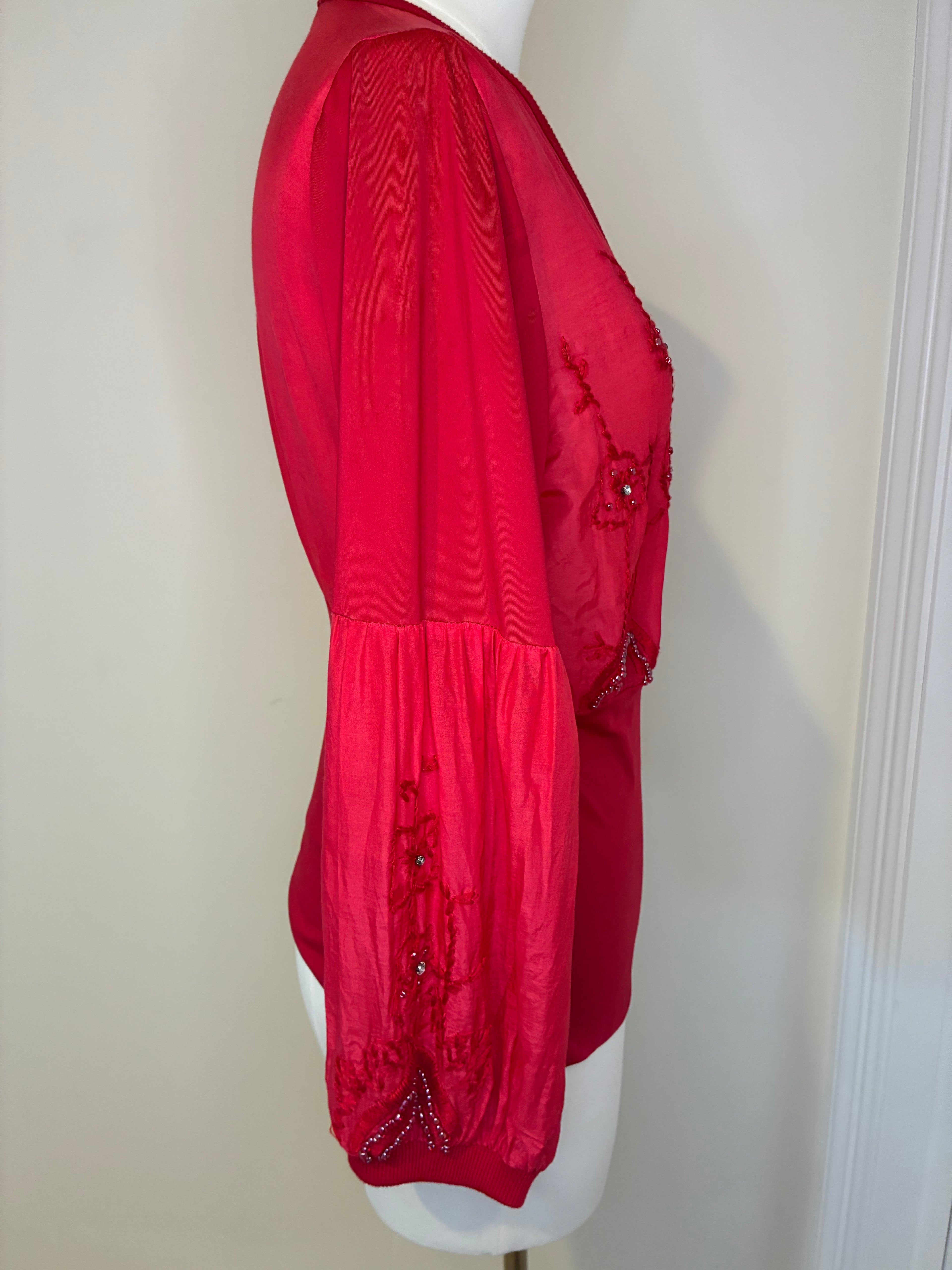 Vintage Red Miu Miu Top