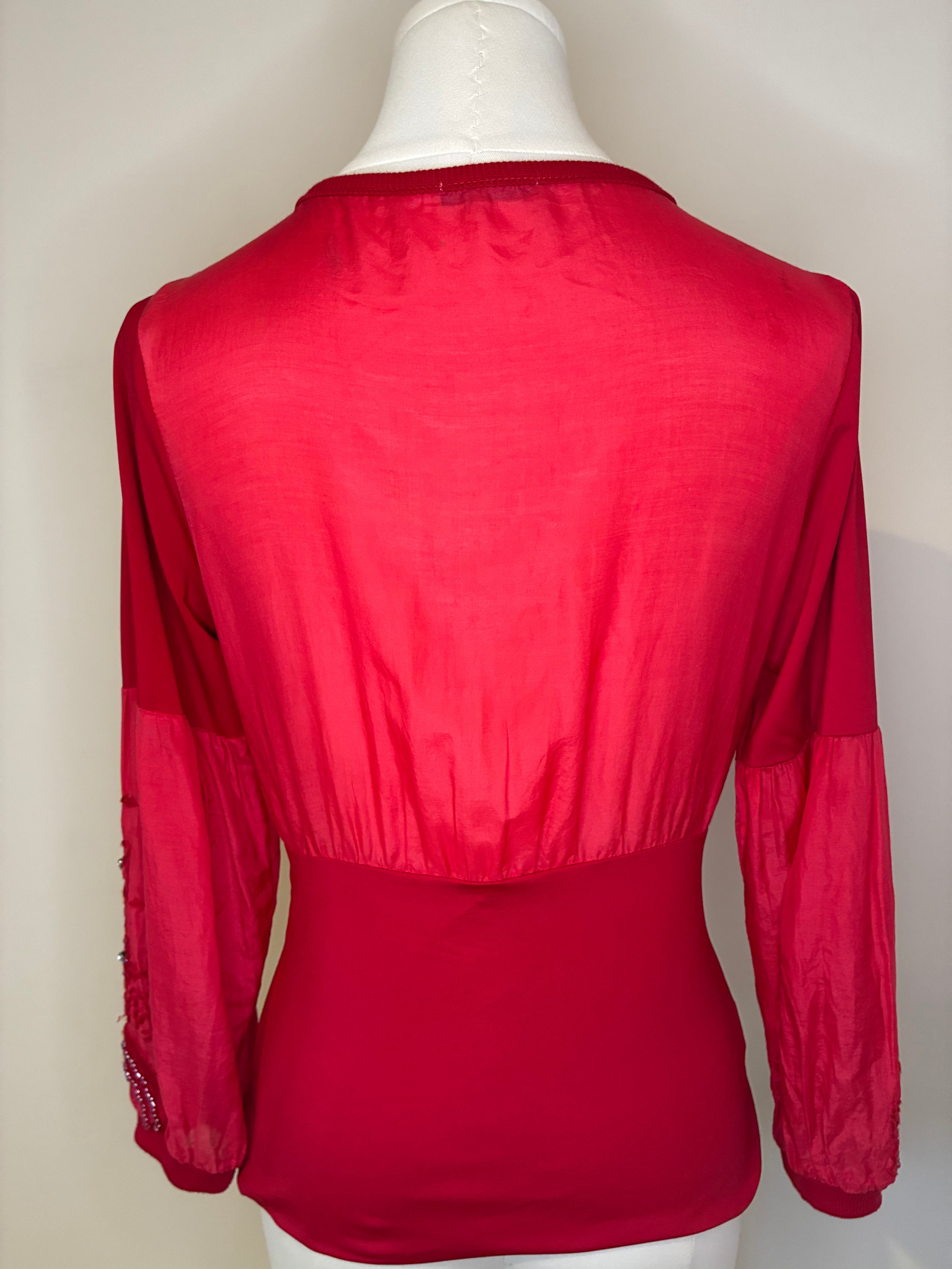 Vintage Red Miu Miu Top