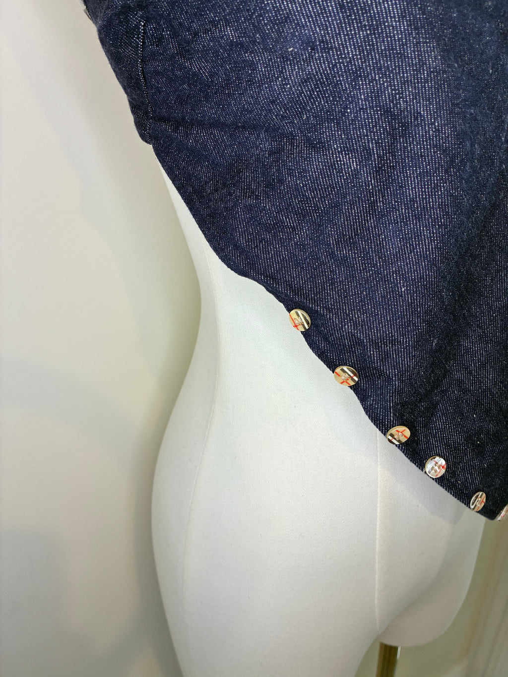 Y2k Burberry Crop Top