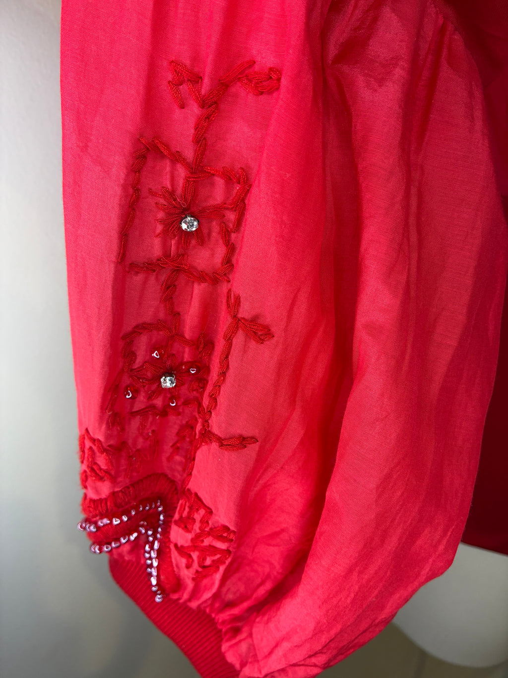 Vintage Red Miu Miu Top