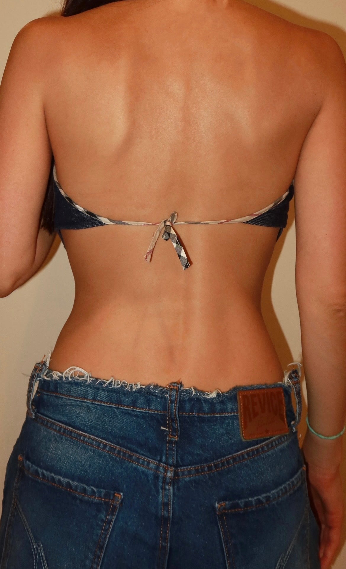 Y2k Burberry Crop Top