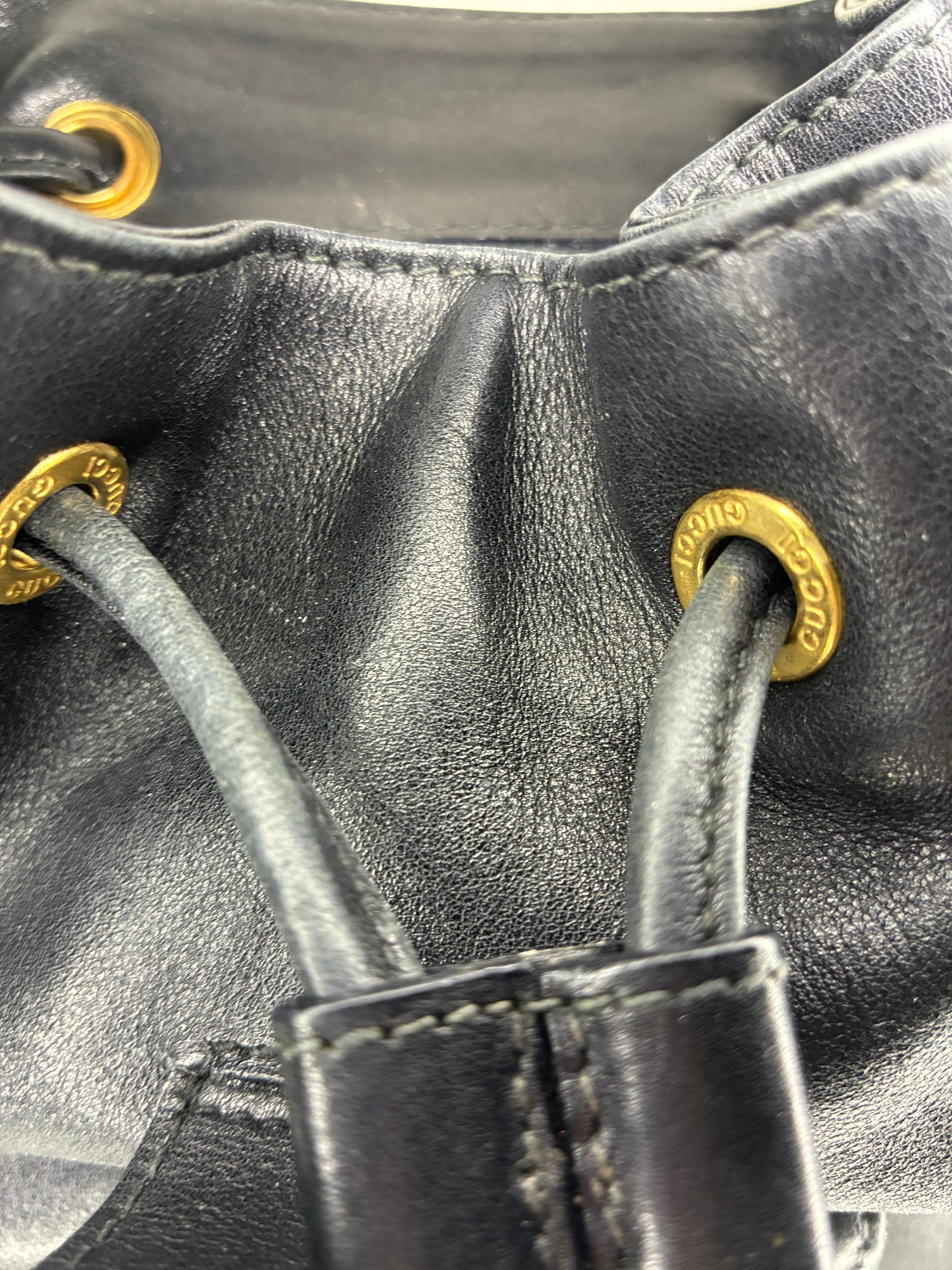Gucci Mini Bamboo Backpack