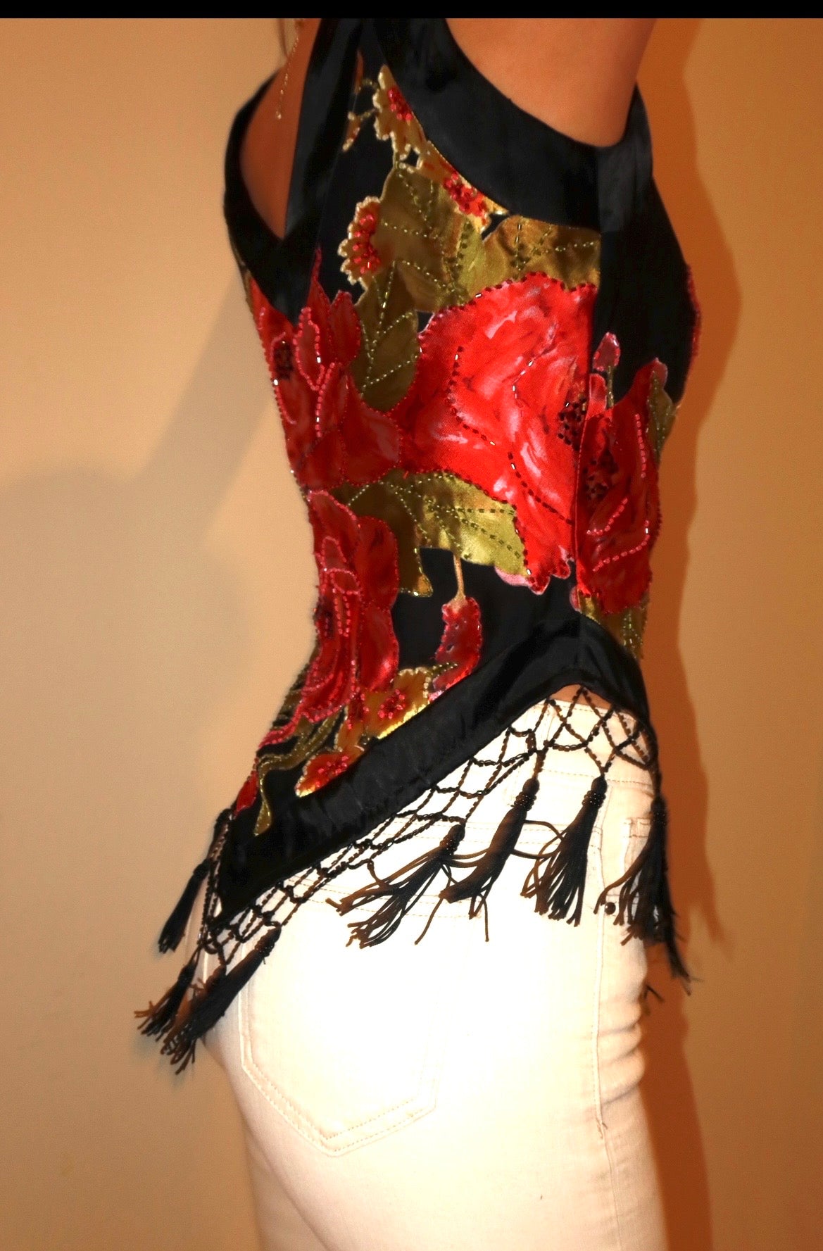 Y2k Cache Fringe Top🌹