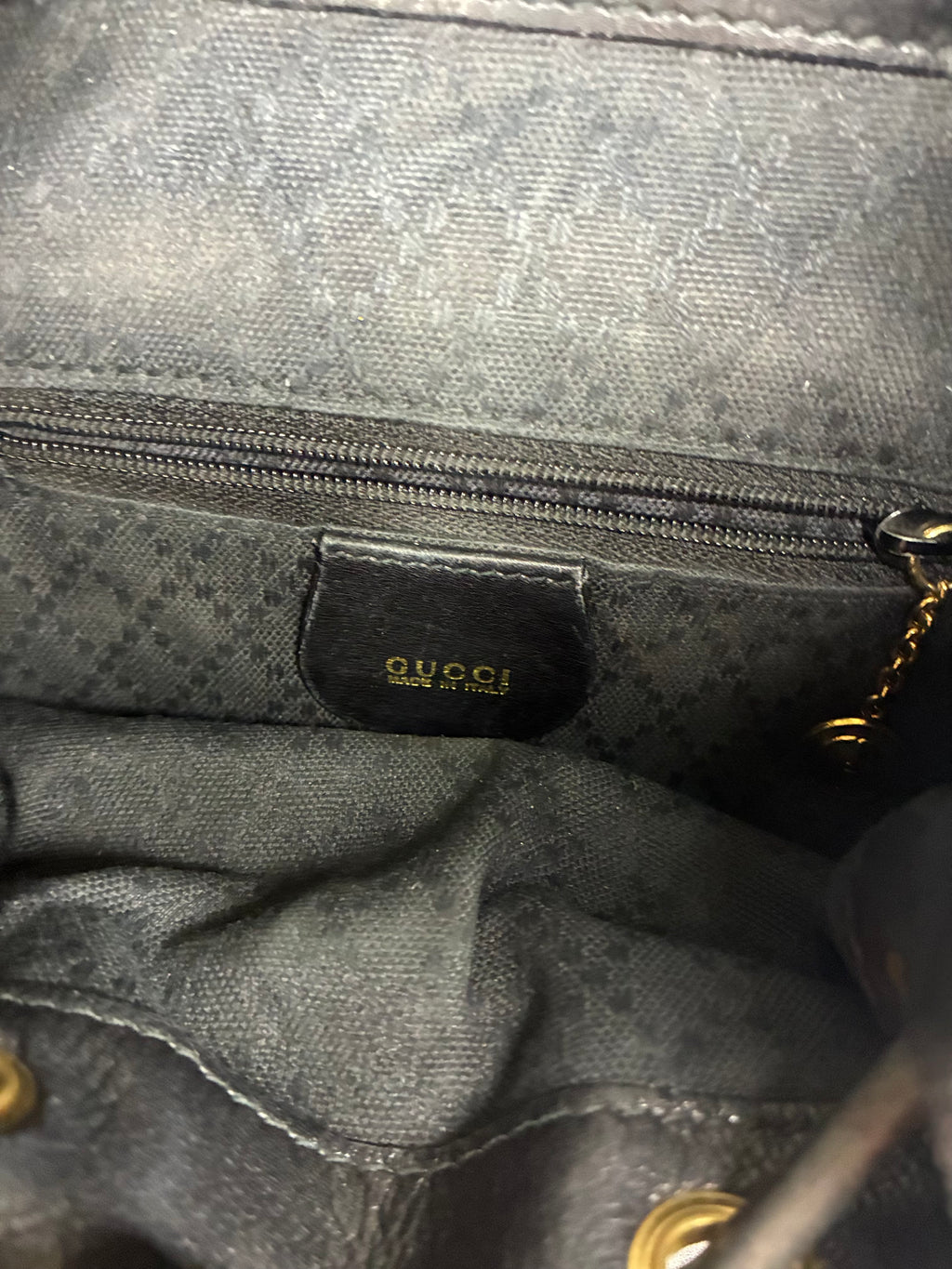 Gucci Mini Bamboo Backpack