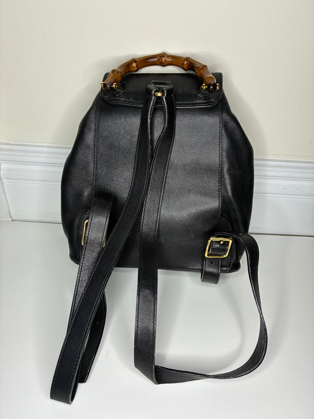 Gucci Mini Bamboo Backpack