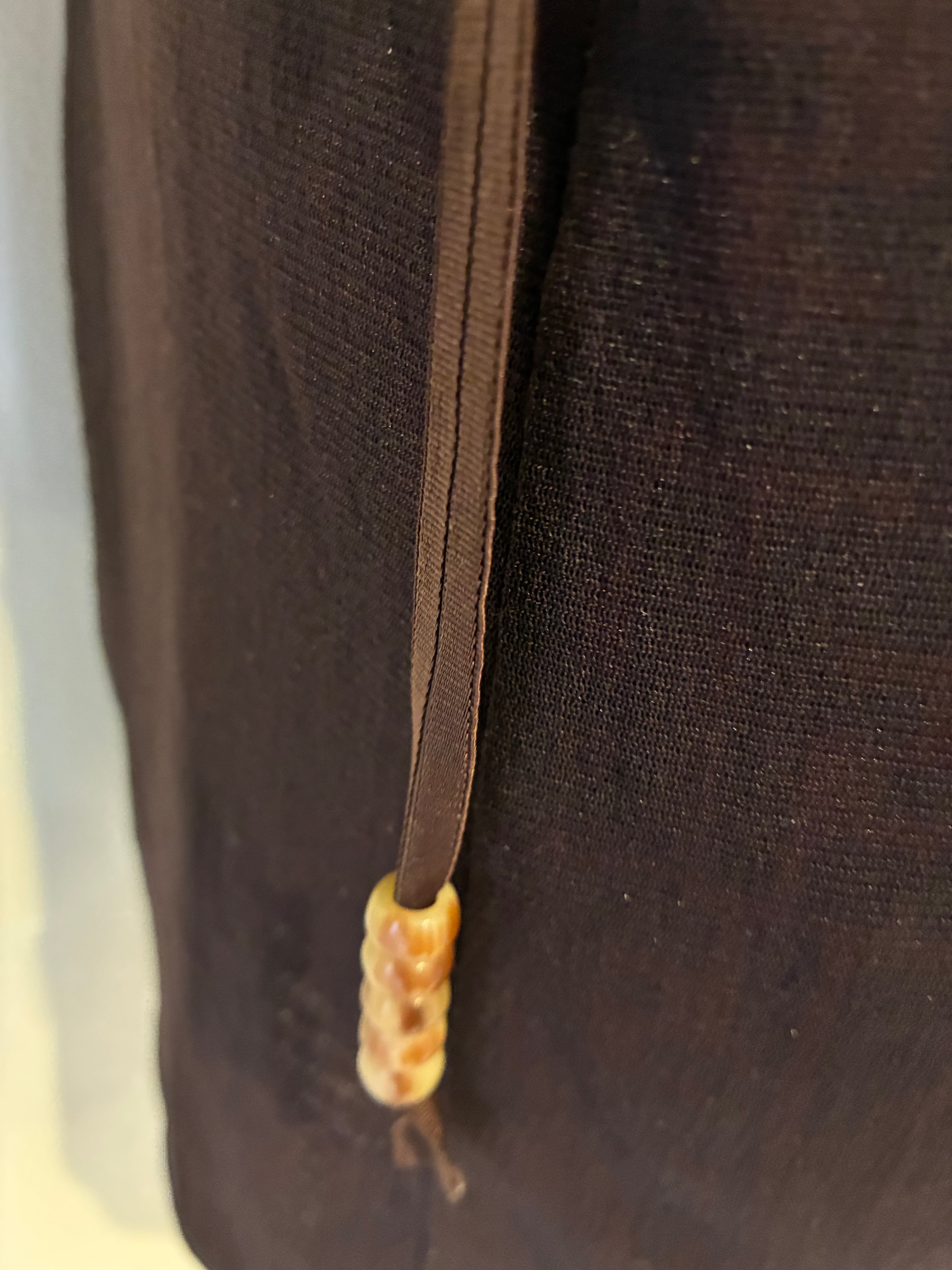 Semi Sheer Fendi Blouse with Fendi Monogram on the inside